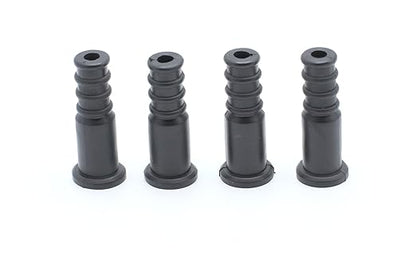 THE CIMPLE CO Coaxial Cable Weather Boot - RG6 Connectors RG59 Ends Coaxial Boots - Weatherproof (Black) - Pack of 50