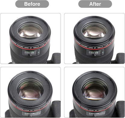 14-in-1 Camera Lens Cleaning Kit - Mirrorless & DSLR Sensor Cleaning Kit for Canon, Sony, Nikon Including Lens Blower, Detergent, Swabs, Cloth, Pen, Brush