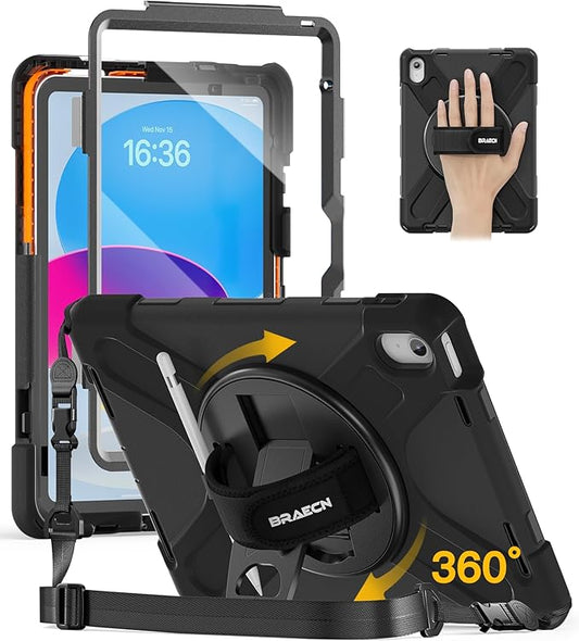 BRAECN Case for iPad (A16) 11th/10th Generation - (11''/10.9'') 2025/2022