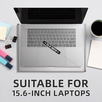 NOLITOY Acrylic Keyboard Dust Cover Waterproof Transparent Keyboard Protector for Laptop and Desktop Keyboards Durable Protective Case to Prevent Dust and Spills