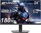 SANSUI 24 Inch Gaming Monitor 180Hz, DP 1.4 & HDMI 2.0 Ports High Refresh
