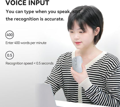 M4 Wireless Smart Ai Mouse For Pc Laptops,One-Touch Voice Input, Ai Assistant, Meeting Recording, Screenshot Translation, And Multi-Language Compatibility, Is A High-Performance Office Device.