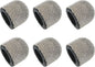MECCANIXITY 6pcs 8mm Stylus Pen Fine Tips Conductive Fiber Capacitive Touch Screen Pens Tip Universal Replacement