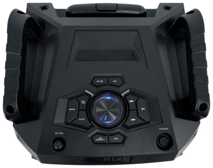 Rockville ROCKNGO 800 10" Portable Rechargeable Bluetooth Speaker with LED