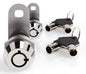 5/8" Tubular Cam Locks (90° Chrome, 2-Pack) RV Toolbox Cabinet Replacement
