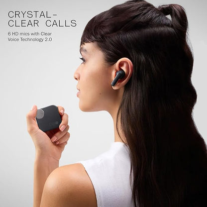 CMF Buds Pro 2 Wireless Earbuds, Hi-Res Audio with LDAC, 50 dB Hybrid Noise Cancelling Earbuds, Ultra Bass Technology, Bluetooth 5.3, 43H Play Time with Charging Case, 6 HD Mics Headphones, Orange