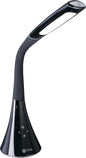OttLite Swerve LED Desk Lamp with USB Charging, 3 Color Modes, Long-Lasting ClearSun LED, Flexible Neck, Touch Activated, Flexible Neck, Desk Light for Home Office, Reading