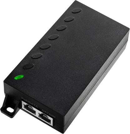 60W Gigabit PoE++ Injector - 10/100/1000Mbps, RJ-45 Shielded, IEEE 802.3af/at/bt Compliant, PoE Switch Powerline Network Adapter for High Power Ethernet Devices, Up to 100m, by ThePoEstore