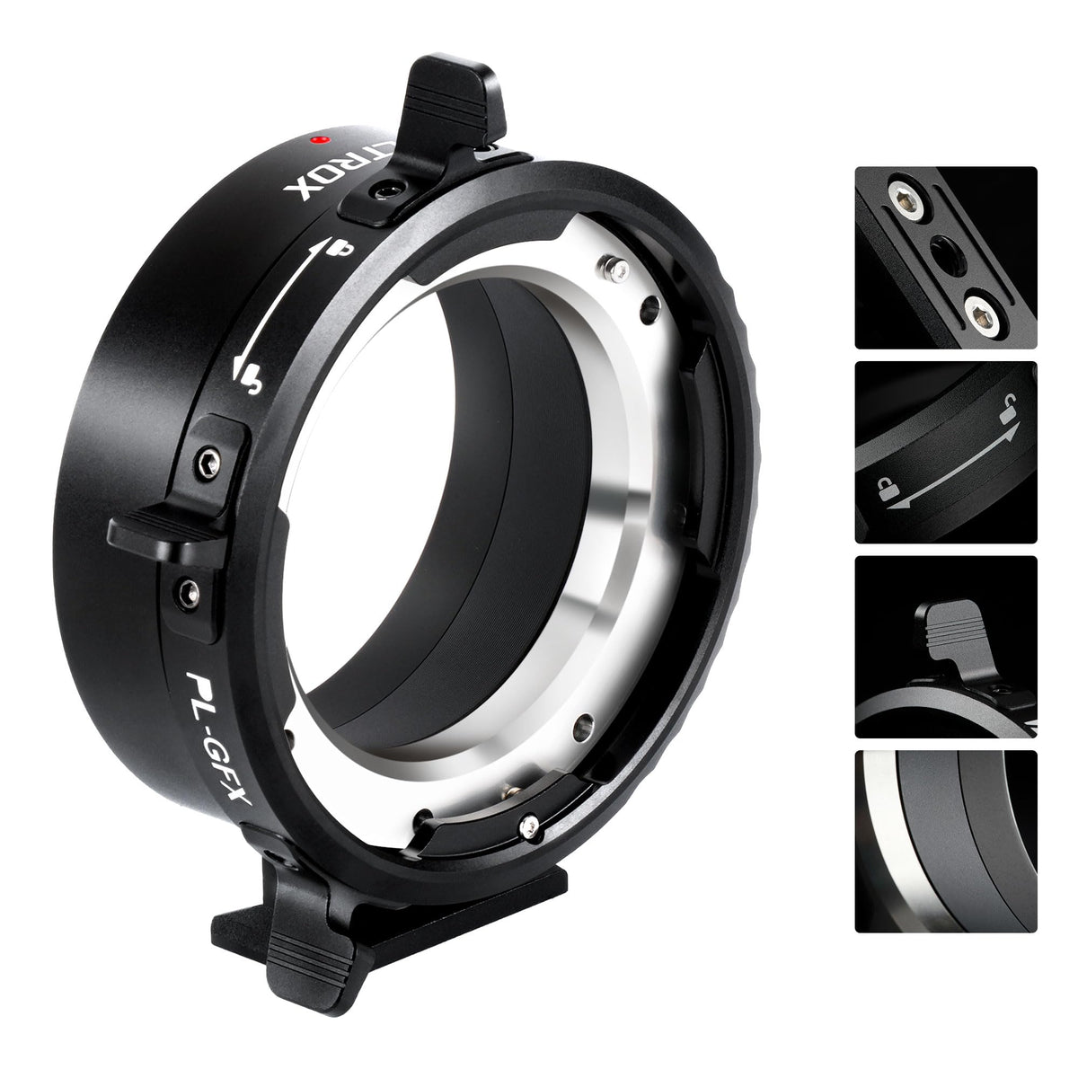 VILTROX PL-Z Lens Adapter, Lens Converter Ring Camera Lens Mount Adapter Ring Compatible with PL Lens to to Z Mount Nikon Mirrorless Camera Z5 Z50 Z6 Z6II Z7 Z7II Zfc