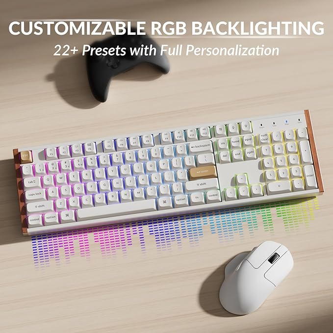 Keychron K10 HE Full-Size Hall Effect Keyboard Wireless, Rapid Trigger