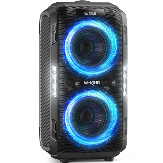 W-KING 270W Max Party Portable Bluetooth Speaker Loudest Large Big Boom Box