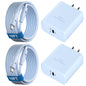45W Super Fast Charger USB C, Type-C Android Phone Charger Fast Charging