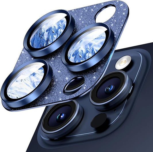 Wumigoo Camera Lens Protector for iPhone 16/15/14 Pro Max & 16/15/14 Pro