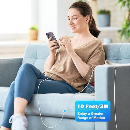 Fast Charger iPhone,10 Feet iPhone Charger,Super Fast Charging Block with 10Foot USB C to Lightning Cable Type C Wall Plug Charging for iPhone 14/14 Pro Max/14 Plus/13/13 Mini/12/11/X/XR/SE,iPad