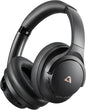 1Mii Y8+ Noise Cancelling Headphones Bluetooth, Wireless LDAC Hi-Res Audio, Custom EQ via App, 75H Playtime, Comfort Fit, Over Ear Headphones Foldable for Airplane Travel Home Office Black