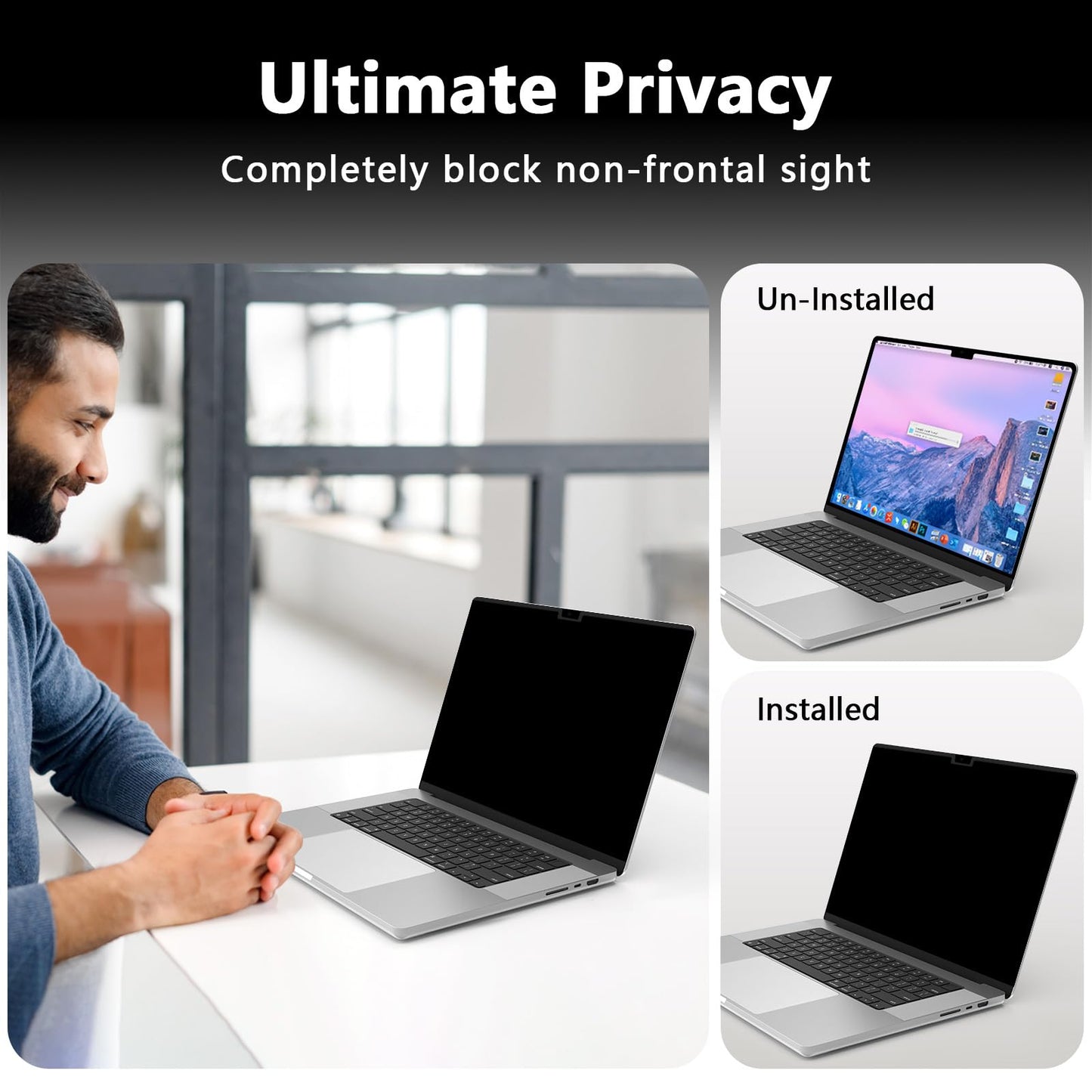 LUSA DESIGN Magnetic MacBook Air 15 Inch Privacy Screen