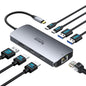 USB C Docking Station Dual Monitor, Selore Docking Station 3 Monitors