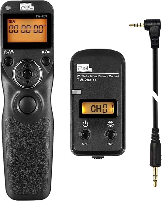 Pixel TW283-L1 Interval Remote Shutter Release Compatible with Panasonic