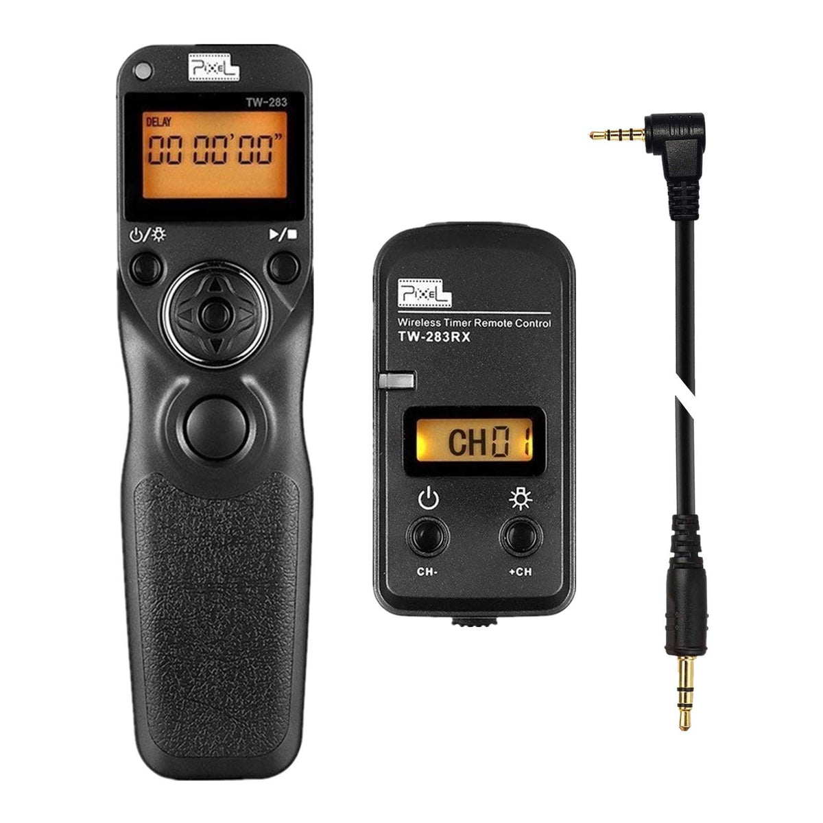 Pixel TW283-S2 Wireless Intervalometer Remote Shutter Release for Sony