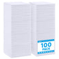 HOMEXCEL 100PK Microfiber Cleaning Cloth, Cleaning Rag for Home, 11.5x11.5