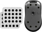 Wallhack PTFE Dot Mouse Skates | Premium Universal Skates for Gaming Mice | Ultra-Smooth Glide on Cloth & Glass Pads | Customize Speed & Control | Fast, Easy to Apply | Black 7mm x 7mm