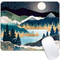 Light Purple Marble Round Mouse pad Customized Mousepad Non-Slip Rubber Base Mouse Pads for Computers Laptop Office Desk Accessories Mouse pad