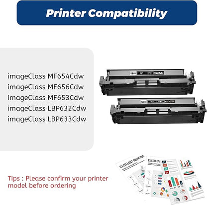 067 Black Toner Cartridge,Replacement for Canon 067 067H CRG-067 for imageCLASS MF653Cdw MF654Cdw MF656Cdw LBP633Cdw LBP632Cdw MF652Cw MF652Cdw Printer,with Chip