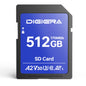 DIGIERA 512GB LS100 SDXC UHS-I Memory Card - up to 170MB/s, C10, U3, V30, 4K UHD, SD Card for Computers, Digital Cameras, Home Theatre Devices, Car Navigation Systems (1 Pack)