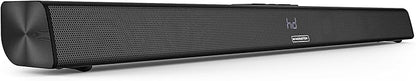 Monster Soundbar SB100 Sound Bar for Smart TV, 120W Soundbar with DSP Dynamic Sound, LED Display, Easy Setup, Bluetooth 5.4, Wall Mountable