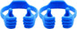 Honsky Cell Phone Stand Holder 2-Pack,Thumbs Up Lazy Phone Stand,Universal Adjustable Flexible Dock for All Phones & Tablets,Cute Stocking Stuffer Gift for Teen Girls,Blue