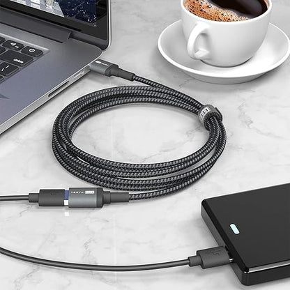 ITD ITANDA 10FT USB Extension Cable USB 3.0 Extension Cord Type A Male to Female5Gbps Data Transfer for Keyboard, Mouse, Playstation, Xbox, Flash Drive, Printer, Camera and More