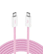 Belkin USB C to USB C 60W Braided Cable 2 Pack, 6.6ft iPhone Charger Cord
