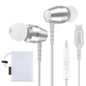 LUDOS OMNITONE Wired Earbuds in-Ear Headphones, 5 Year Warranty, Earphones with Microphone, 3.5 mm Jack Corded Ear Buds, Videoconference for iPhone, Samsung, Laptop, Kids, School Students - Red