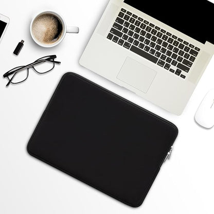 RAINYEAR Laptop Sleeve Protective Case Soft Lining Zipper Cover Padded Carrying Bag Compatible with Notebook Computer Ultrabook Chromebook 13"-13.3", Blcak (Upgraded Version)
