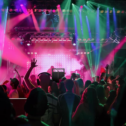 DJ Table Stand Portable booth Double Deck, Foldable DJ Stand Booth, Heavy-Duty Adjustable Height DJ Facade Booth, Easy to Assemble, Stylish, Convenient to Store and Transpor