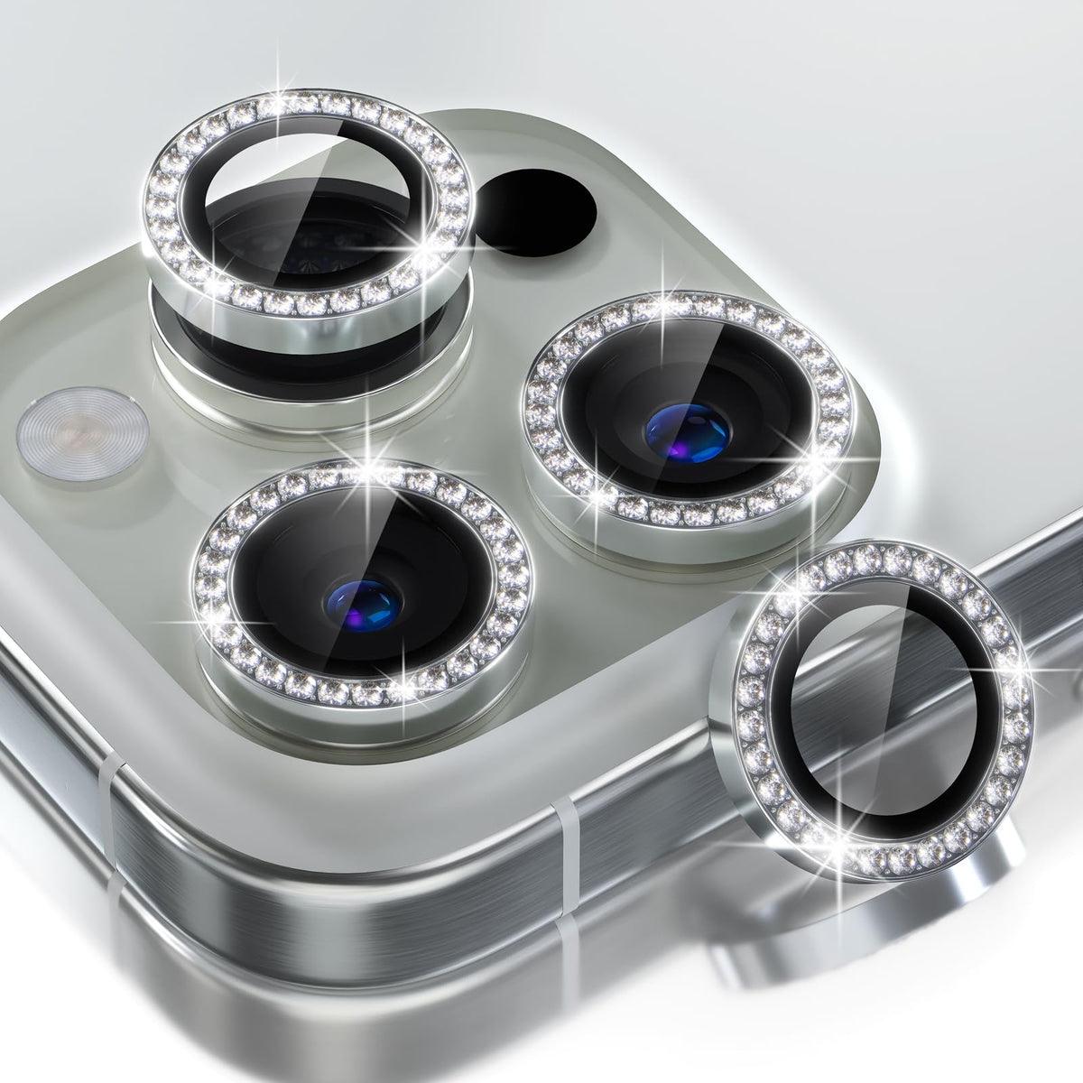 Choiche for iPhone 15 Pro/iPhone 15 Pro Max Camera Lens Protector