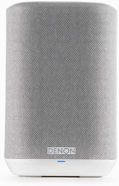 Denon Home 150 Wireless Smart Speaker – Compact Design, Wi-Fi & Bluetooth, HEOS Built-in, Alexa Built-in, Siri & AirPlay 2, Spotify Connect, Multi-Room Support, White