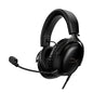HyperX Cloud III – Wired Gaming Headset, PC, PS5, Xbox Series X|S, Angled 53mm Drivers, Spatial Audio, Memory Foam, Durable Frame, Ultra-Clear 10mm Mic, USB-C, USB-A, 3.5mm – Black/Red