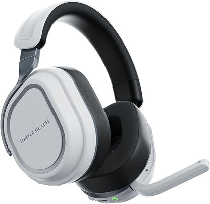 Turtle Beach Stealth 700 Gen 3 Wireless Multiplatform Amplified Gaming Headset for PS5, PS4, PC, Mobile – 60mm Drivers, AI Noise-Cancelling Mic, Bluetooth, 80-Hr Battery, Dual Transmitters – White