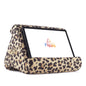 Flippy Original Tablet Pillow Stand & iPad Holder, Gift for Book Lovers & Readers, Multi-Angle Stand with Storage for Lap, Desk & Bed, Compatible with Kindle, Fire, iPad & Samsung, Def Leopard