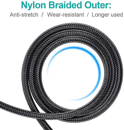 EMK 90 Degree Toslink Optical Cable 360 Degree Free-Rotating Plug Fiber Optic Cable S/PDIF Toslink Male to Male for Home Theater, Sound Bar, TV, PS4, Xbox,Grey (3.3ft/1m)