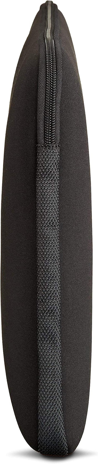 Amazon Basics 11.6 inch Laptop Sleeve, Protective Case with Zipper - Black