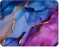 ITNRSIIET Mouse Pad Non-Slip Rubber Base Smooth Surface Stitched Edges Waterproof Durable Compatible with All Mice for Office & Gaming, Desk Accessory, 10.2x8.3x0.12 inch, LiquidGold
