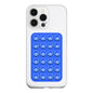 LvShuLiangPin Anteel Silicone Suction Phone Case Mount, Silicon Adhesive Phone Accessory for Smartphones, Hands-Free Mirror Shower Phone Holder for Selfies, Tiktok Videos (Translucent)