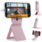 MOFT Phone Stand, Magnetic Phone Tripod Stand Stain-Resistant MOVAS Leather & Angle Adjustment & Strong Magnets Tripod for iPhone 18 Pro & 18 Pro Max & 17-12 Series (Included Metal Ring)-Sunset