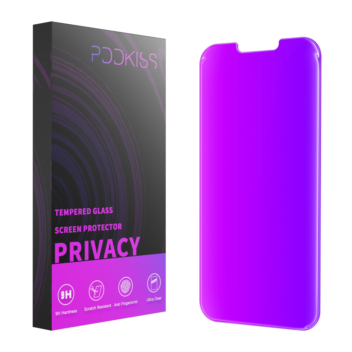 PDDKISS Compatible for iPhone 15 Pro Max Privacy Screen Protector