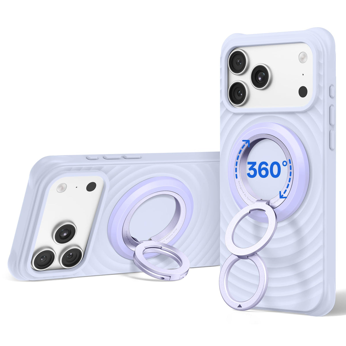 SYNCWIRE Magnetic Phone Ring Holder, for MagSafe Phone Grip Stand Kickstand
