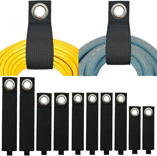 ZTSXLLIM Extension Cord Organizer, Heavy Duty Storage Straps 10 Pack