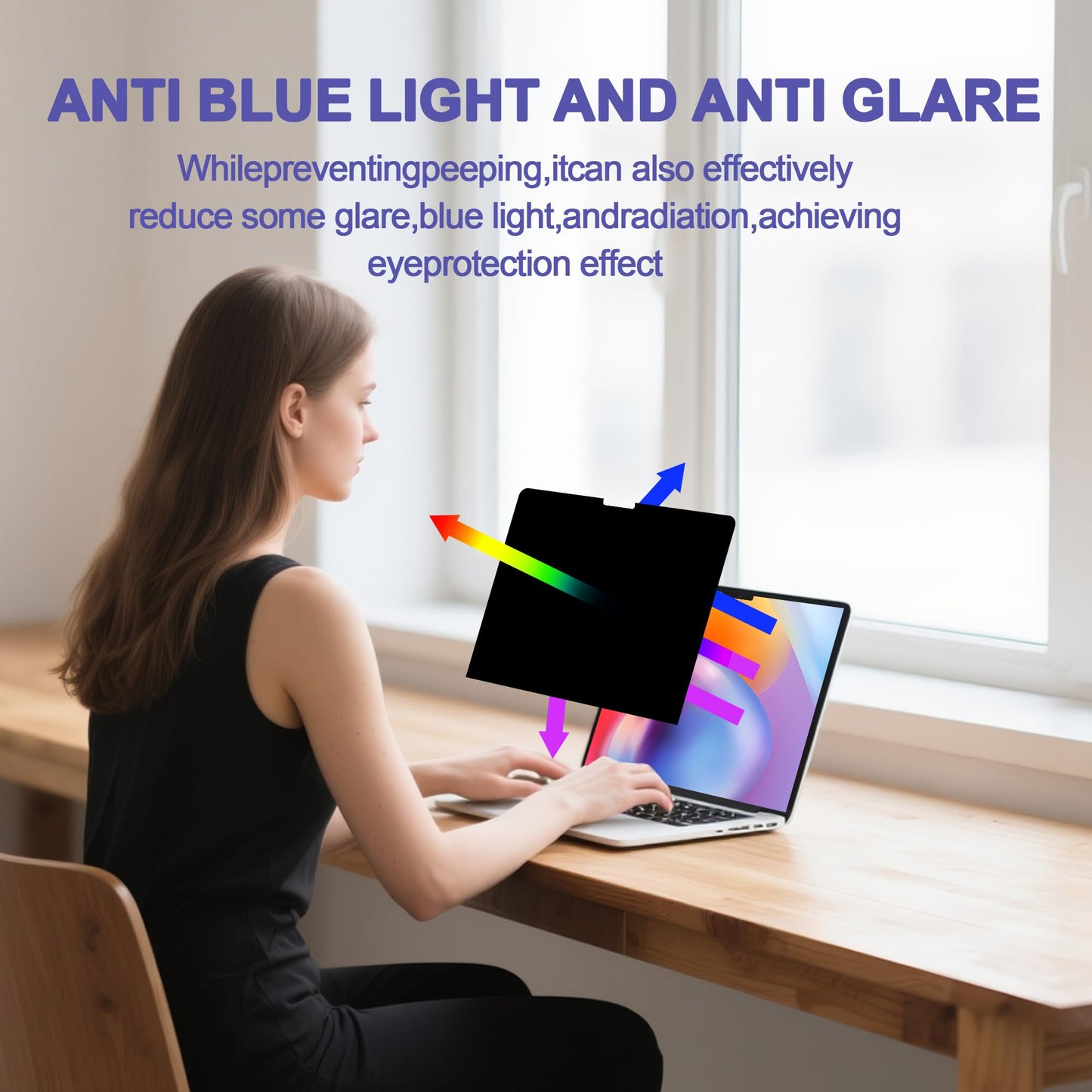Halloive 360° Privacy Screen Protector for MacBook Pro 16 Inch (2021-2026)