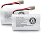 GEILIENERGY BT1007 BT-1007 BBTY0651101 Battery Compatible with BT904 BT-904 BT1015 BBTY0460001 BBTY0510001 BBTY0624001 BBTY0700001 HHR-P506, HHR-P506A Cordless Phone(2-Pack)